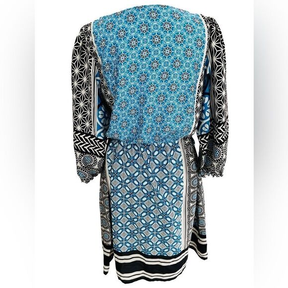 "LOFT" MULTI-COLOR MEDALLION
CASUAL BLOUSON BOHO DRESS
SIZE: S - Picture 9 of 10